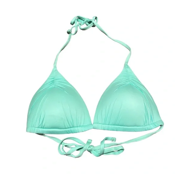 Mint Green Bikini Swim Top - Picture 2 of 5